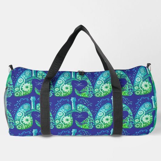 RT at heart ダッフルバッグ (裏面)