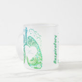 RT at heart フロストグラスマグカップ (正面左)