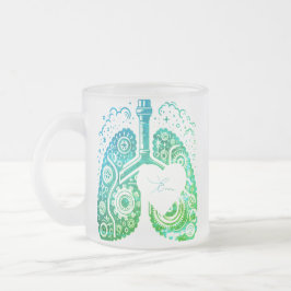 RT at heart フロストグラスマグカップ