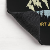 Rt Jervis ニューヨーク マウンテン サンセット サンライズ ニュー・ヨーク_1 マウスパッド (コーナー)