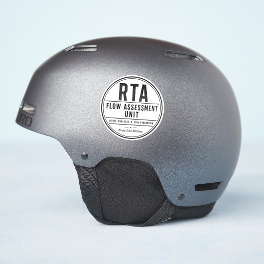 RTAフロー評価ユニット シール (ヘルメット側面)