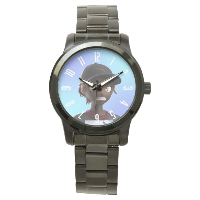 RTFKT x村上複製X 6061ブラックウォッチ 腕時計 (正面)