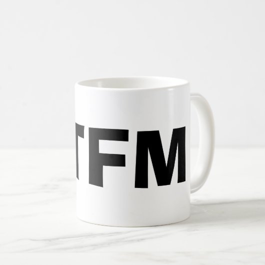 RTFM コーヒーマグカップ (正面右)