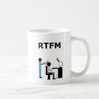 RTFM コーヒーマグカップ