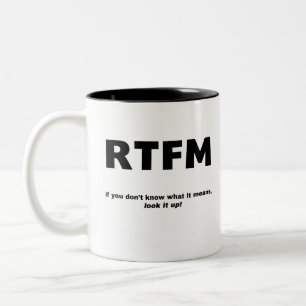 RTFM ツートーンマグカップ