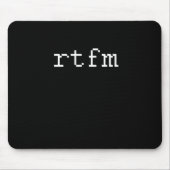 RTFM マウスパッド (正面)
