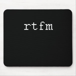 RTFM マウスパッド