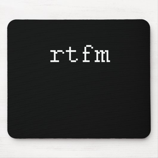 RTFM マウスパッド (正面)