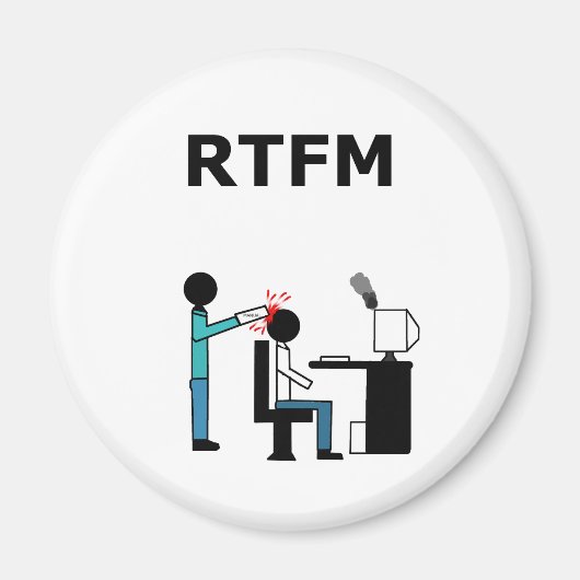 RTFM マグネット (正面)