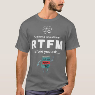 RTFM 頼 Tシャツ