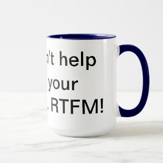 RTFM 15ozのマグ マグカップ