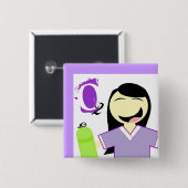 RTgirl 缶バッジ (正面&裏面)