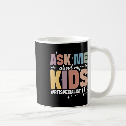 RTIスペシャリスト RTIチーム 相談してください 介入 コーヒーマグカップ (右)