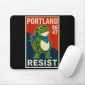 Rtland Frog Protest For Men And Women  マウスパッド (マウス)