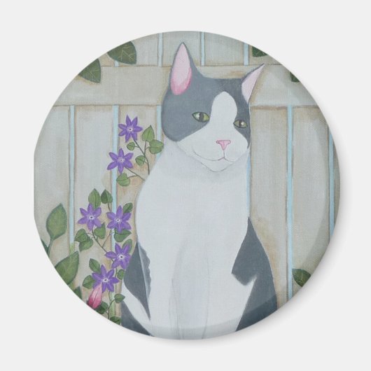 Ruおよびバラ円磁石 マグネット (正面)