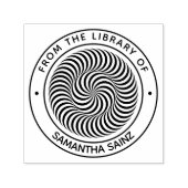 Ruブックのライブラリから明るい光の幻想 セルフインキングスタンプ (デザイン)