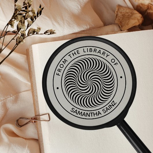 Ruブックのライブラリから明るい光の幻想 セルフインキングスタンプ