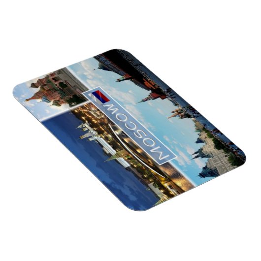 RUロシア – モスクワ –  マグネット (右側)