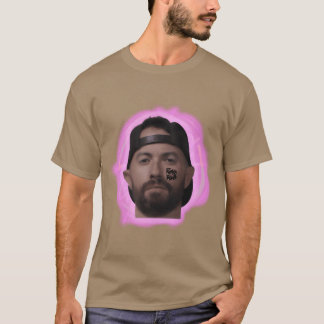Ruaビーツフェイス レトロ tシャツ