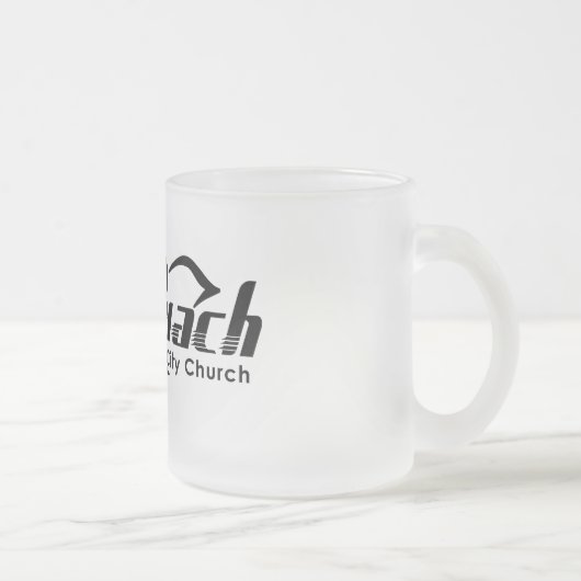 Ruach都市教会 フロストグラスマグカップ (右)