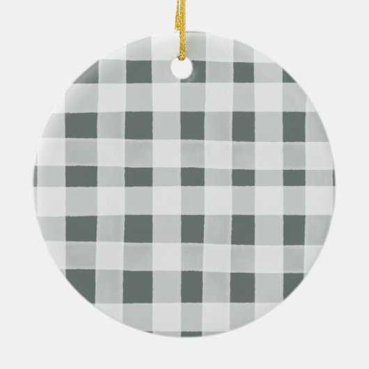 Ruatic Woodland三家の家族としての最初のクリスマス セラミックオーナメント (裏面)