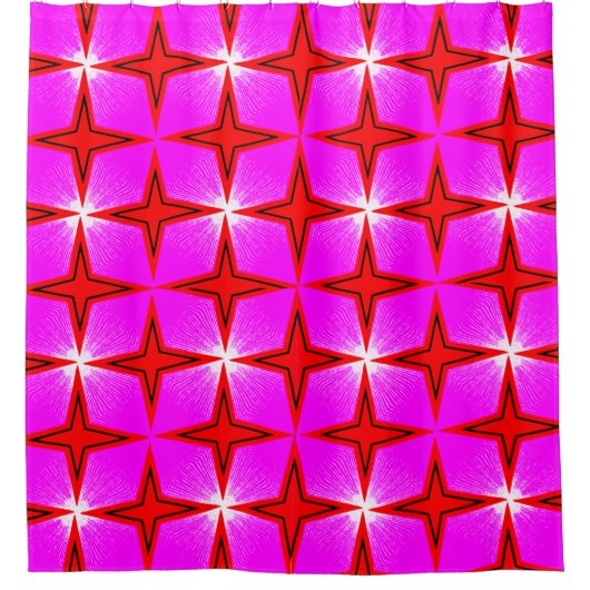 Rub-a-Dub-Dub 3Dシャワカラフルーカーテン – 鮮やか シャワーカーテン (正面)