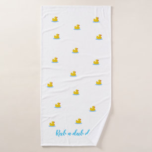 Rub A Dub Duckバスタオル バスタオル