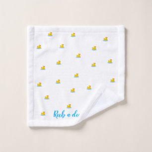 Rub A Dub Duck Washcloth ウォッシュタオル