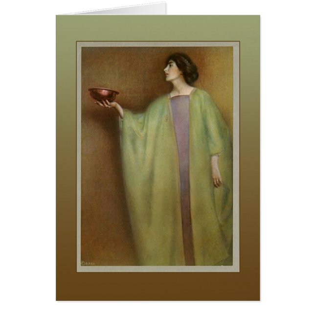 Rubaiyatの芸術カードを取り除くコップを満たして下さい (正面)