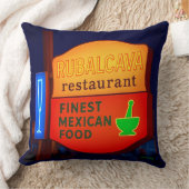 RUBALCAVA RETAURANT - HANFORD 20X20インチ クッション (ブランケット)