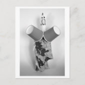 Rubber chicken with coffee cups - Cup C ポストカード (正面)