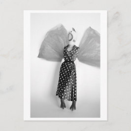 Rubber chicken with wings - Elle - Postcard ポストカード