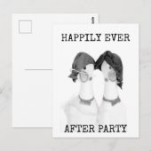 Rubber Chickens Happily Ever After Party Postcard ポストカード (正面/裏面)