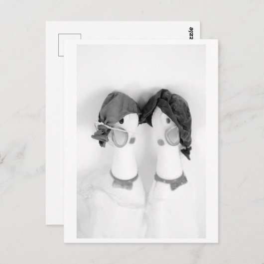 Rubber chickens - The Balloon Twins ポストカード (正面/裏面)