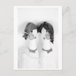 Rubber chickens - The Balloon Twins ポストカード