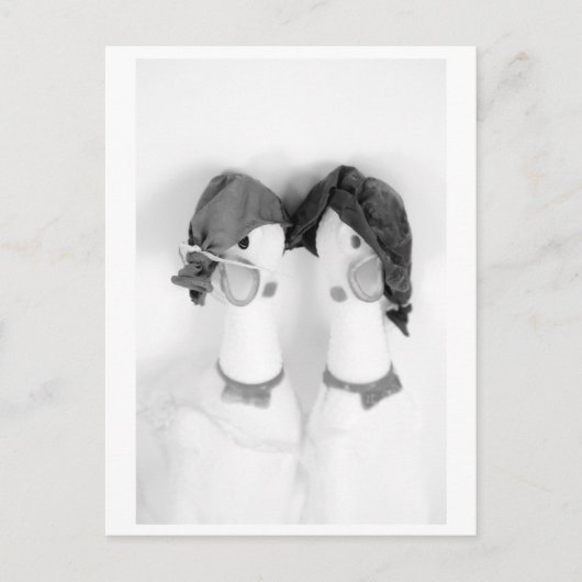 Rubber chickens - The Balloon Twins ポストカード (正面)