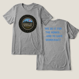Rubber City Resistance Tシャツ 両面プリント