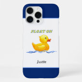 Rubber Duck | フロート オン iPhoneケース (裏面)
