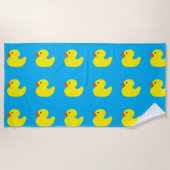 Rubber Duck Beach Towel ビーチタオル (正面)