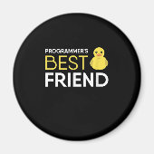 Rubber Duck Debugging Programmers  Friend マグネット (正面)