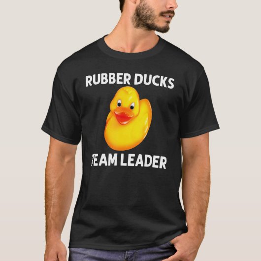 Rubber Duck For Men Women Kids Rubber Ducks Duckie Tシャツ (正面)