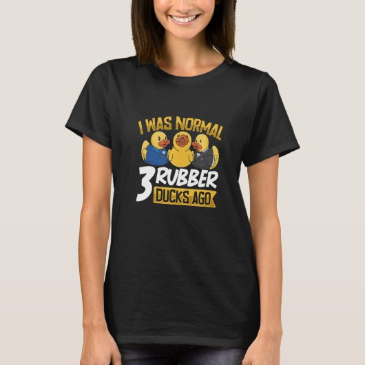 Rubber Duck Rubber Ducks Duck  Bathroom Bubble Tシャツ (正面)
