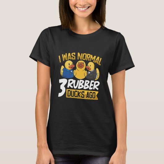 Rubber Duck Rubber Ducks Duck   Bathroom Bubble Tシャツ (正面)