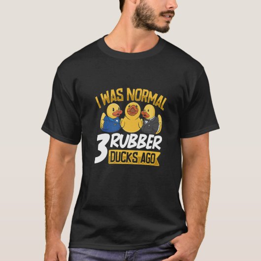 Rubber Duck Rubber Ducks Duck  Bathroom Bubble Tシャツ (正面)