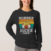 Rubber Duck Yellow Duckie Crew Bath Ducks Duckling Tシャツ (正面)