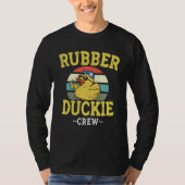 Rubber Duck Yellow Duckie Crew Bath Ducks Duckling Tシャツ (正面)