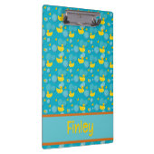 Rubber ducks and bubbles pattern クリップボード (右)