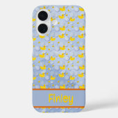 Rubber ducks and bubbles pattern Case-Mate iPhoneケース (裏面)