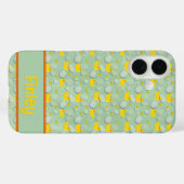 Rubber ducks and bubbles pattern Case-Mate iPhoneケース (裏面 (横))