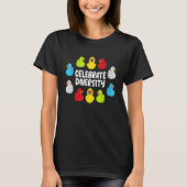 Rubber Ducks Celebrate diversity Tシャツ (正面)